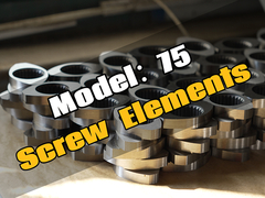 Professionele fabrikant van twee-schroef-extruder-schroefelementen